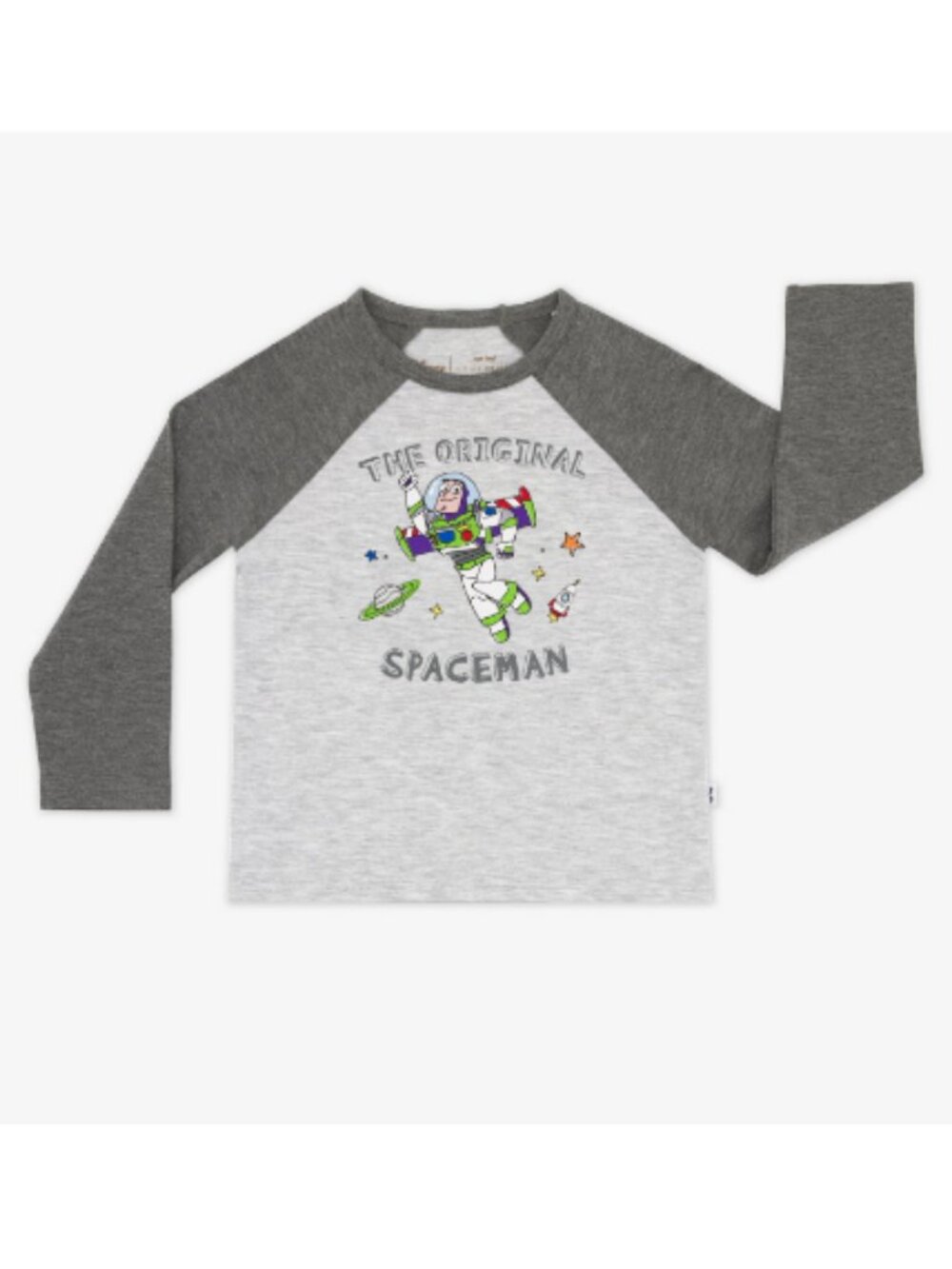 NWT Little Sleepies Disney & Pixar Buzz Lightyear Long Sleeve Raglan Tee Size 6